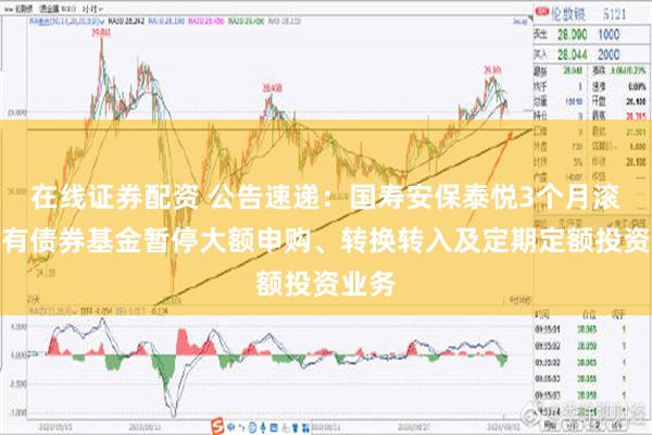 在线证券配资 公告速递：国寿安保泰悦3个月滚动持有债券基金暂停大额申购、转换转入及定期定额投资业务