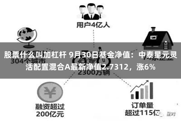 股票什么叫加杠杆 9月30日基金净值：中泰星元灵活配置混合A最新净值2.7312，涨6%